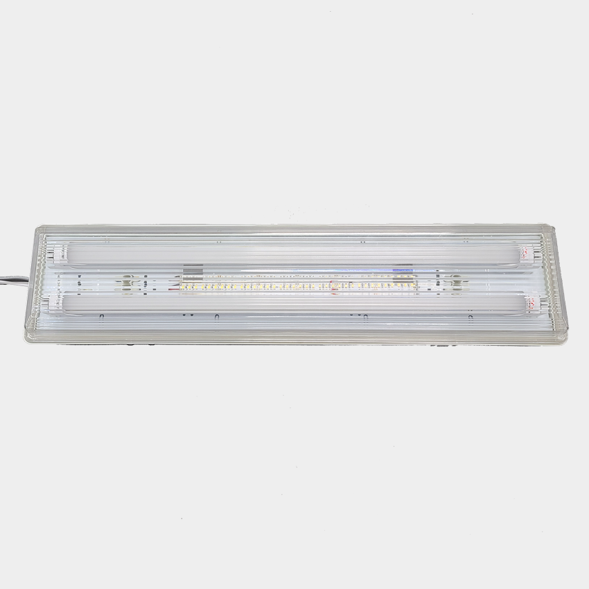 Trapani Fixture LED Tube 110-277VAC 12VDC or 24VDC Emergency