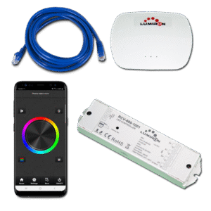 Wifi 8 Zone RGBW LED Controller receiver with APP