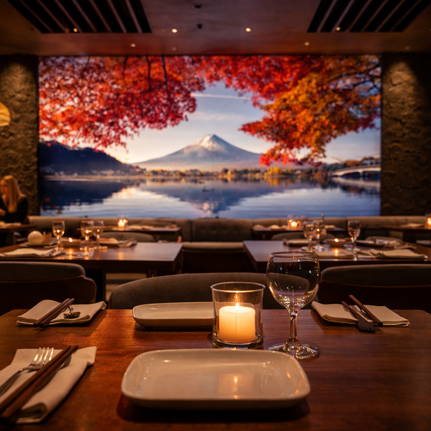 Immersive Backlit Wall Art