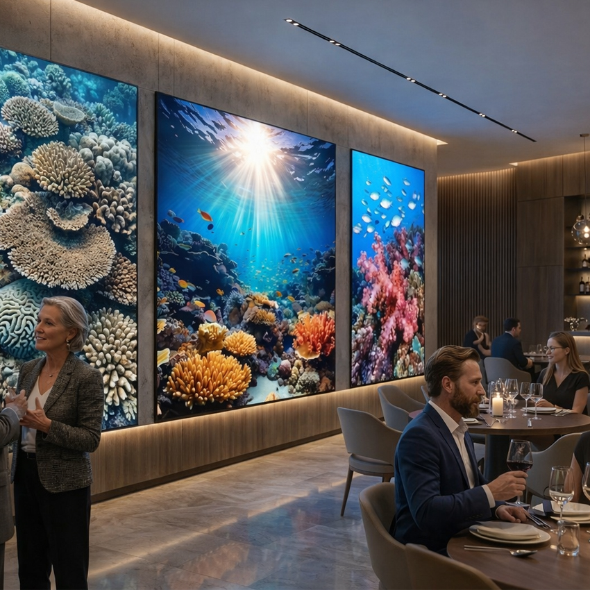 Underwater Wall Design for Luxury Interiors